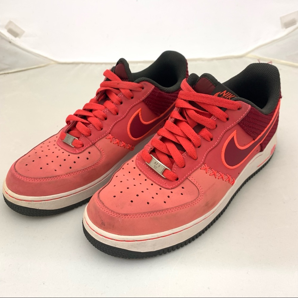 Nike Air Force 1 Low Fusion Red Mens 7.5 - Womens 9
